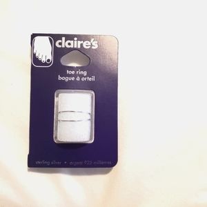 Sterling silver toe ring NWT